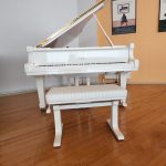 Fazioli F212 Beyaz Kuyruklu Piyano