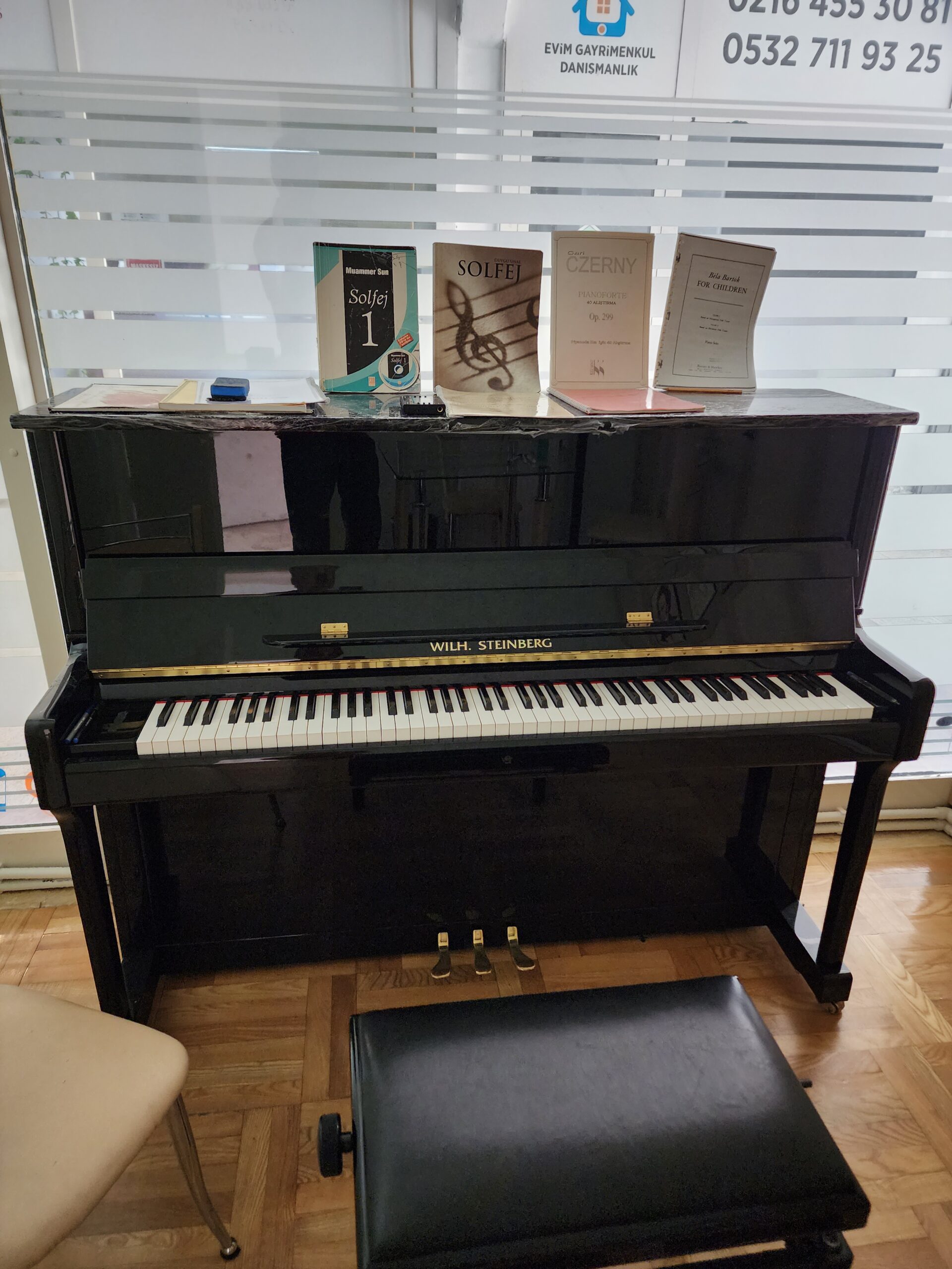 Alman Wilh. Steinberg P118 Konsol Piyano