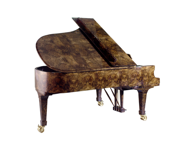 Fazioli Walnut California Brier Piano