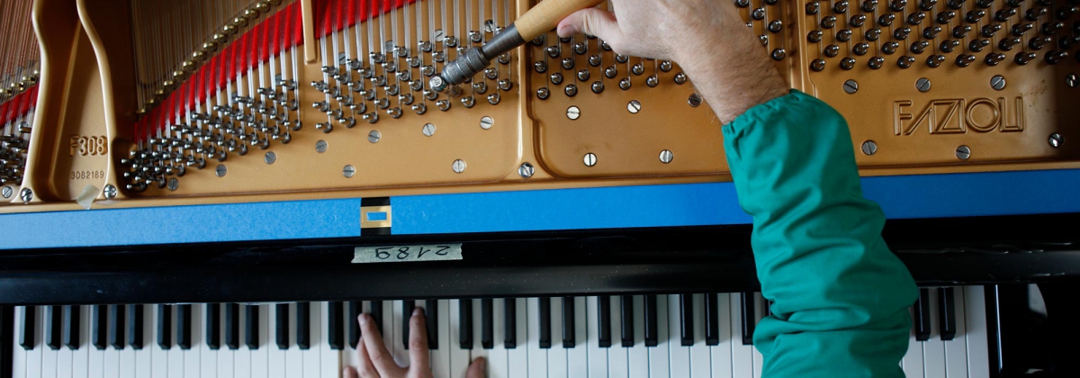 Fazioli akort ve montaj